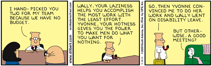 Dilbert Cartoon